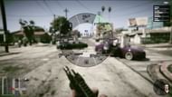 GTA 5's Weapon Wheel system (Image via Rockstar Games)